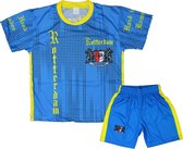 Feyenoord Tenue Blauw - Fan shirt + Broek - Maat: S (164)