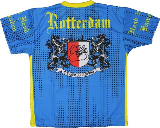 Feyenoord Tenue Blauw - Fan shirt + Broek - Maat: S (164) | bol.com