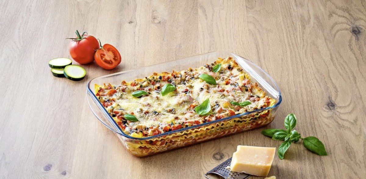 Pyrex - Essentials Lasagne Schaal 4,5 liter - Transparant — cadeau in Koken & Dineren - foto 3
