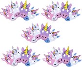 Eenhoorn Maskers | Unicorn Kinderfeestje | 20 stuks