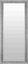 Oud Zilveren Spiegel 50x140 cm – Finja – Grote Spiegels – Chique Brocante Spiegel – Lange Design Spiegel – Perfecthomeshop
