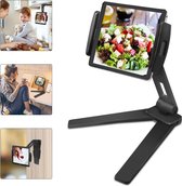 Tablethouder / iPadhouder - 360° rotatie - aluminium - 5 -13 inches