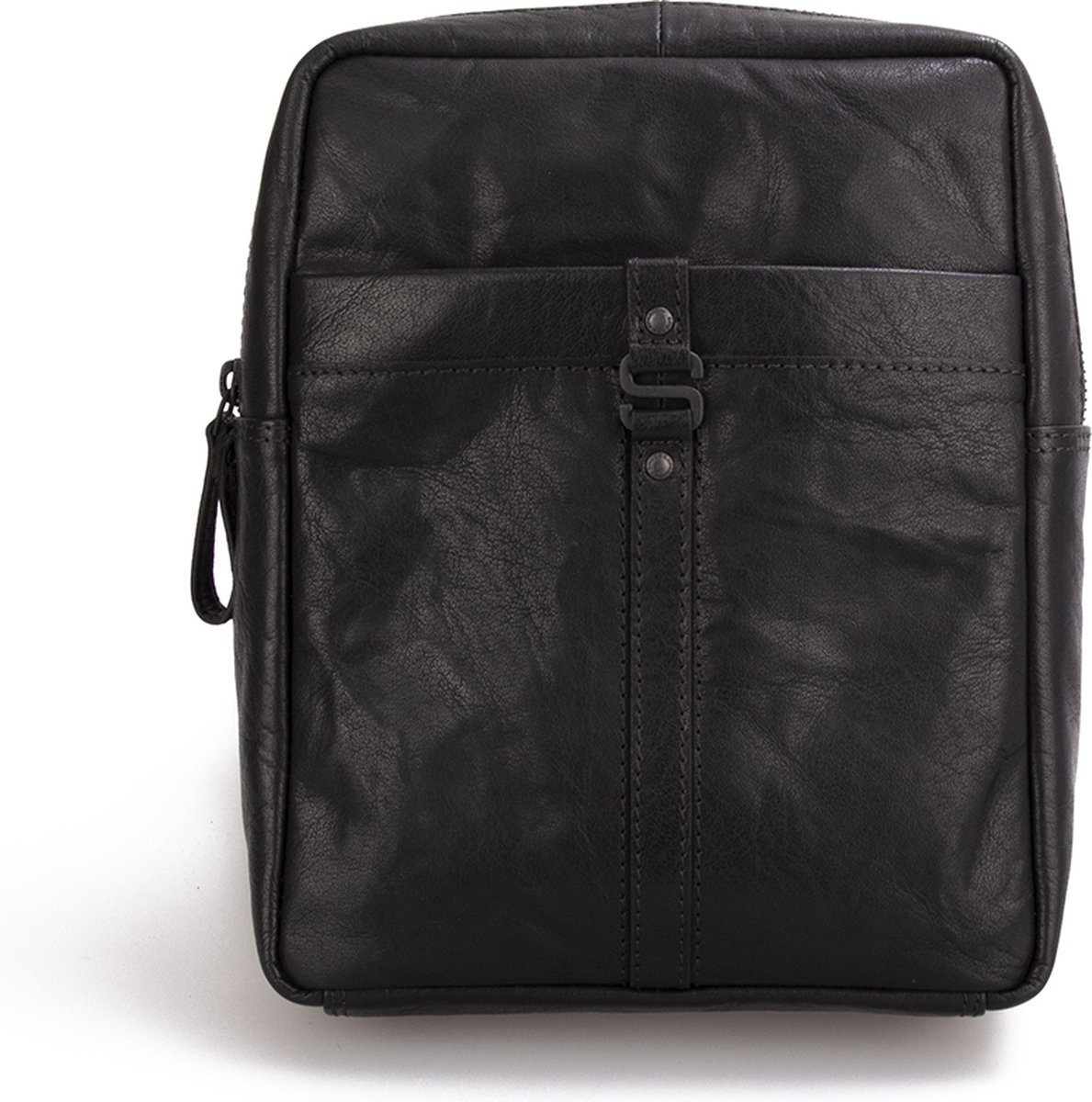 Spikes & Sparrow Rugzak / Tas - 103589 - Leer - zwart