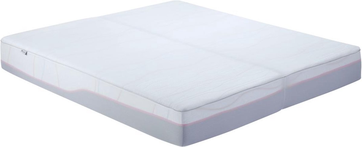 M line Smart Cover split 180 x 200 cm | Molton | Matrasbeschermer | Ventilerend | Wasbaar op 40°C | Langere levensduur voor je matras | Anti allergeen |