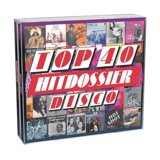 CD cover van Top 40 Hitdossier - Disco van Top 40
