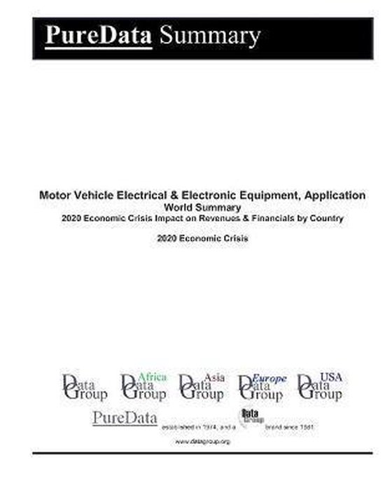 Motor Vehicle Electrical & Electronic Equipment, Application World