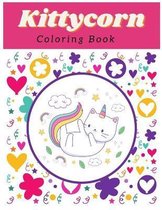 Kittycorn Coloring Book: Unicorn Cat Cartoon Design