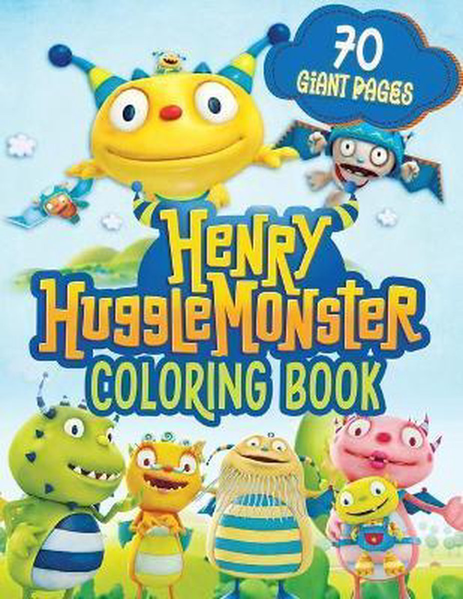 henry hugglemonster coloring pages