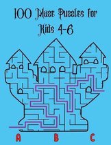 100 Maze Puzzles for Kids 4-6