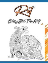 Rat Coloring Book for Adults