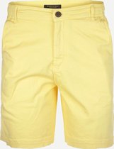 Steppin' Out Spring 2021  Hampton Bermuda Mannen - Regular Fit - Katoen - Geel (XXL)