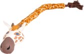 Hondenspeelgoed Giraf met Touw - 63,5 cm - Oranje - 63.5 x 16 x 7 cm