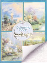 Kleurboek voor volwassenen "Landscapes"
