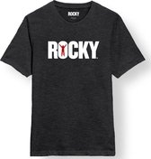 ROCKY LOGO T-shirt Zwart