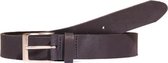 Heren riem leer 3,5 cm Donker blauw, bandmaat 105