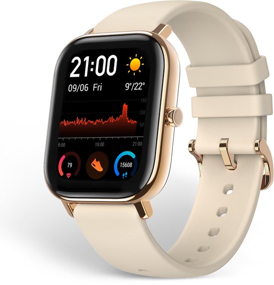 Amazfit GTS 2 - Smartwatch - 43 mm - Goud