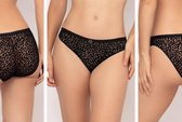 Antigel by Lise Charmel signature fauve noir slip S