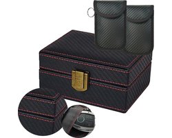 ChampProducts Luxe RFID Autosleutel box Combi Deal - Zwart
