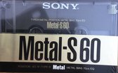 Metal-S 60 Cassettebandje