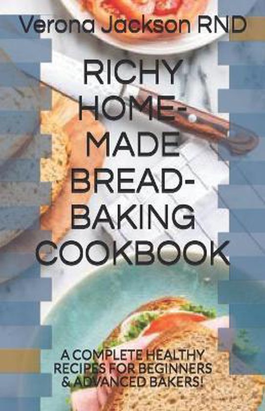 Richy Home-Made Bread-Baking Cookbook - cover