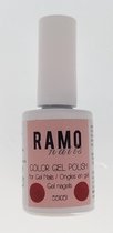 Ramo gelpolish 551051- Gellak - gel Nagellak - 15ml - uv&led - semi transparant-glitter-roze