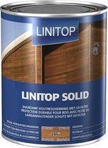 Linitop Solid - Beits - Transparante, extreem weerbestendige houtbescherming met UV-filter- Midden Eik- 286 - 1 L