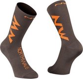Northwave Extreme Air Socks Black/Siena Orange M (40-43)