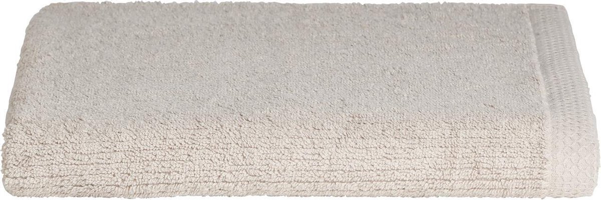 Seahorse Ridge badlakens 70x140 cm - Set van 6 - Licht grijs