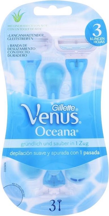 Gillette Venus Oceana Wegwerpmesjes Vrouwen - 3 stuks - Gillette Venus