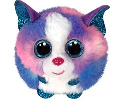 foto van Ty - Knuffel - Teeny Puffies - Cleo Husky - 10cm