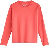 Coolibar - UV Shirt voor kinderen - Longsleeve - Coco Plum - Eiland Koraal - maat M (122-134cm)