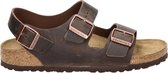 Birkenstock MILANO - Volwassenen Heren sandalen - Kleur: Bruin - Maat: 42