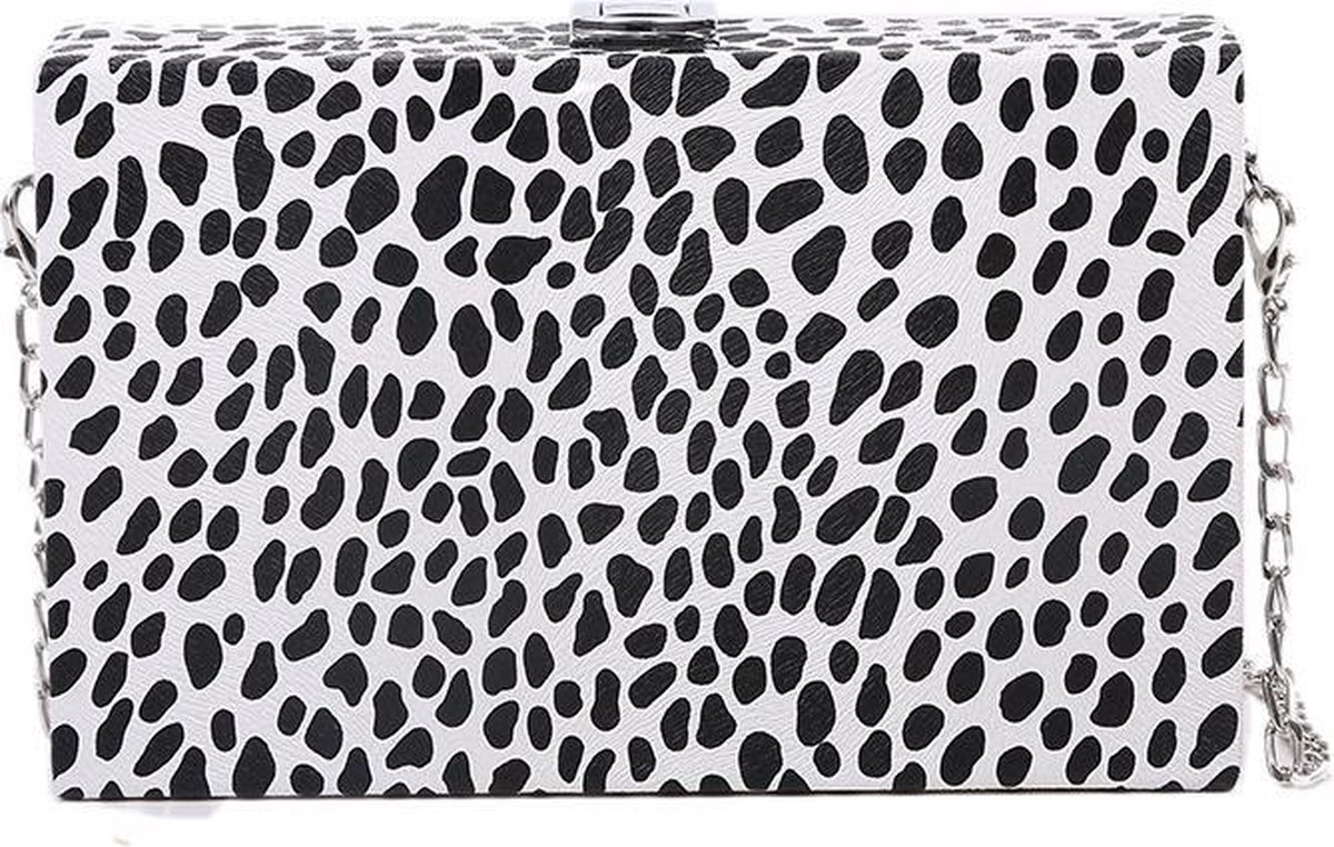 Schoudertas Dames - Woman Shoulder Box Bag - Leopard