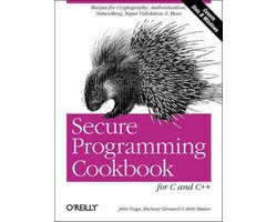 Omslag van Secure Programming Cookbook For C And C++