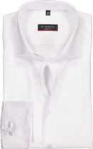 ETERNA modern fit overhemd - mouwlengte 72 cm - niet doorschijnend twill heren overhemd - wit - Strijkvrij - Boordmaat: 39