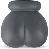 Liquid Silicone Ballstretcher - Toys voor heren - Penisring - Grijs - Discreet verpakt en bezorgd