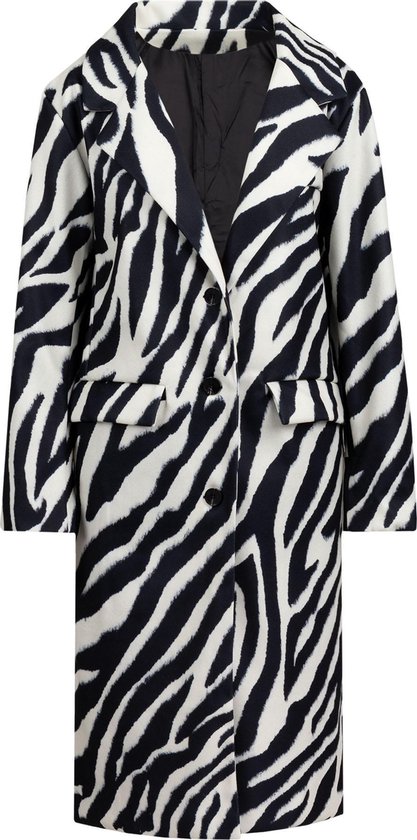 Zebra print coat | bol.com