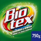 Poudre à laver Biotex - Lavage et trempage à la main - 4 x 750 grammes