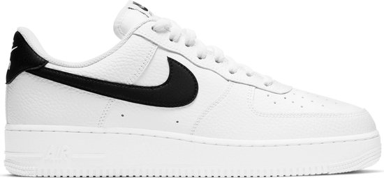 Nike Air Force 1 '07 Heren Sneakers - White/Black - Maat 42