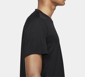 Nike Nike Court Dry Sportshirt - Maat XL  - Mannen - zwart - wit