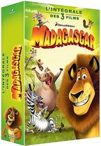 MADAGASCAR 1-3+PENGUINS COFFRET(F)
