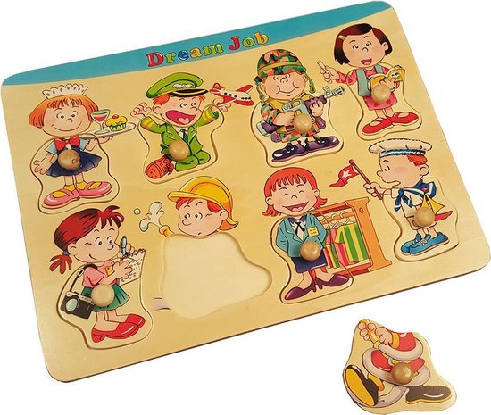 Playwood Knop puzzel sport-dreamjob-big surprise u krijgt 3 assorti geleverd van PlayWood — afbeelding 4