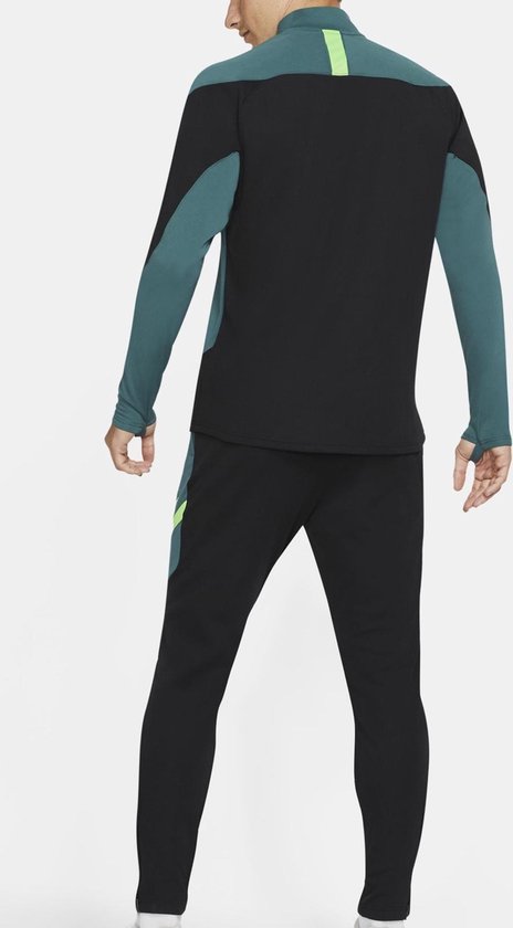 Nike Nike Dry Academy Trainingspak - Maat XL  - Mannen - zwart/groen - Nike