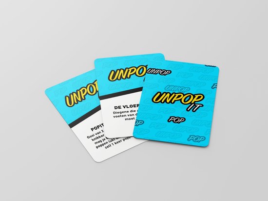 Pop it - ZTWK© - Unpop it! - NIEUW - Pop it kaartspel editie - Educatieve spel - 51 verschillende opdrachten