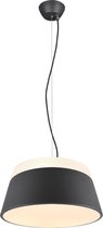 LED Hanglamp - Torna Barnaness - E27 Fitting - 3-lichts - Rond - Mat Zwart - Aluminium