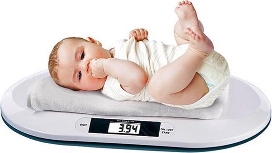 Deuba Babyweegschaal Digitaal BC-15 | Baby en Peuterweegschaal | max 20 kg | 55 cm