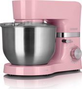 Heinrich´s HKM 6278 - keukenmachine - 1300 Watt - XL - roze.