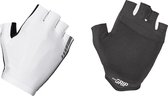 GripGrab - Aerolite InsideGrip Korte Vinger Zomer Race Fietshandschoenen zonder Padding - Wit - Unisex - Maat XL