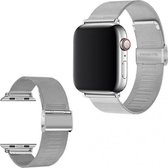 Luxe Milanese Loop Armband Geschikt Voor Apple Watch Series 1/2/3/4/5/6/SE 42/44 mm Horloge Bandje - Geschikt Voor iWatch Milanees Watchband Polsband - Stainless Steel Mesh Watch B