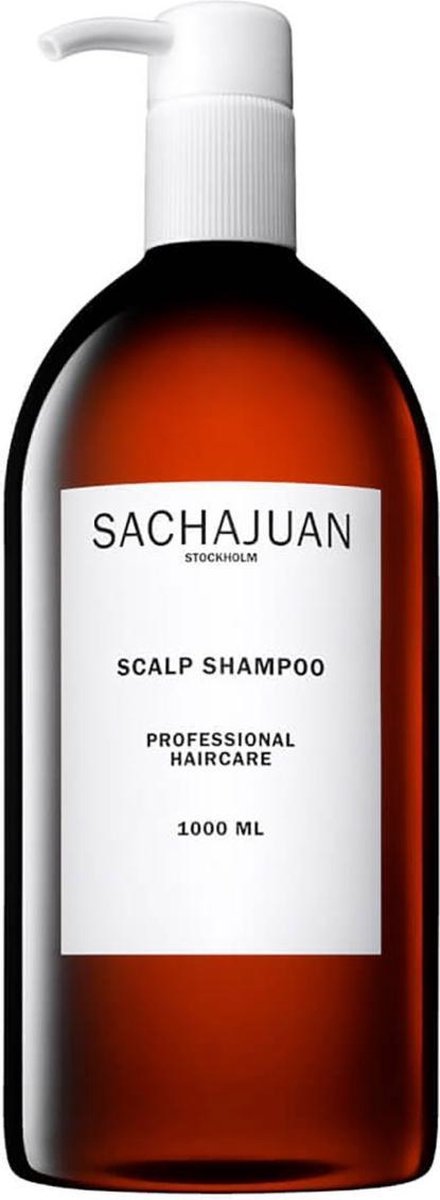 SachaJuan Scalp Shampoo 1000 ml - Anti-roos vrouwen - Voor Alle haartypes